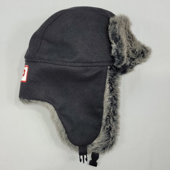 CFL Football 103rd Grey Cup Winter Aviator Faux Fur Hat - Picture 3 of 4